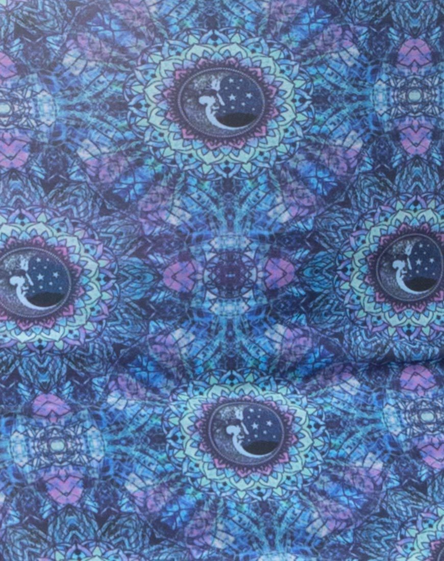 Afbeelding van Kimmy minirok in nieuwe digitale mandala print