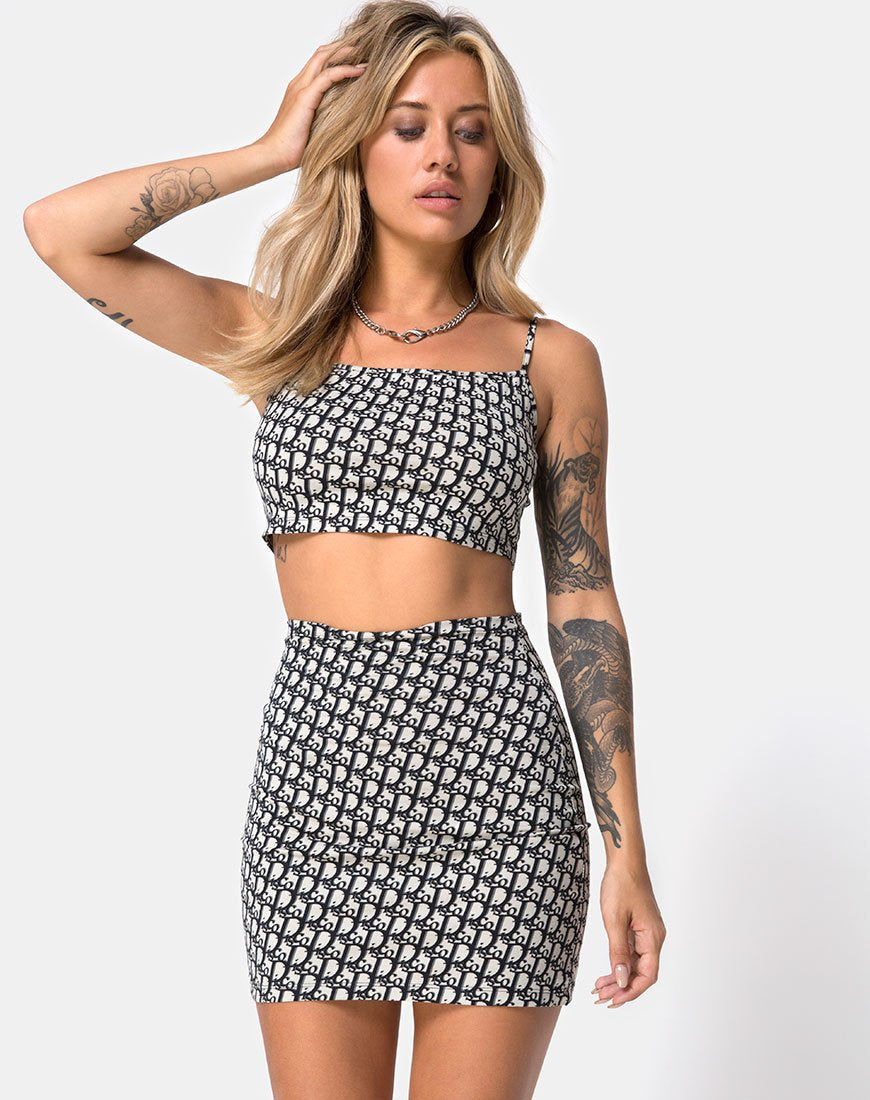 Afbeelding van Kini Top in Blue Disco