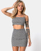 Afbeelding van Kini Top in Blue Disco