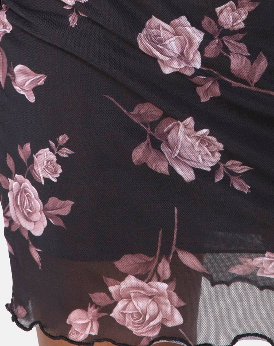 Afbeelding van Kinnie minirok in Dusky Rose