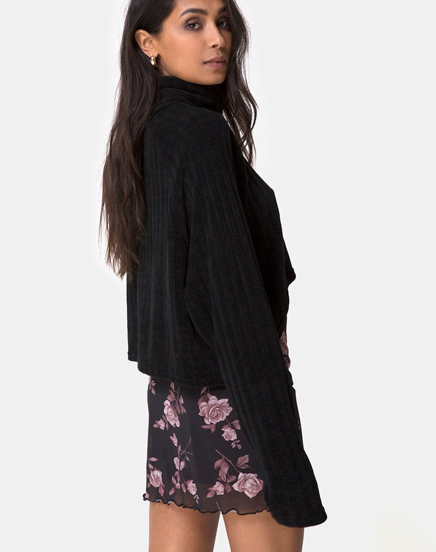 Kinnie minirok in Dusky Rose