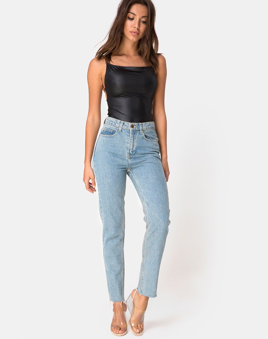 Afbeelding van Kozula Bodice in zwart gecoat