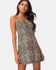 Afbeelding van Kumala Slip Dress in Rar Leopard Bruin