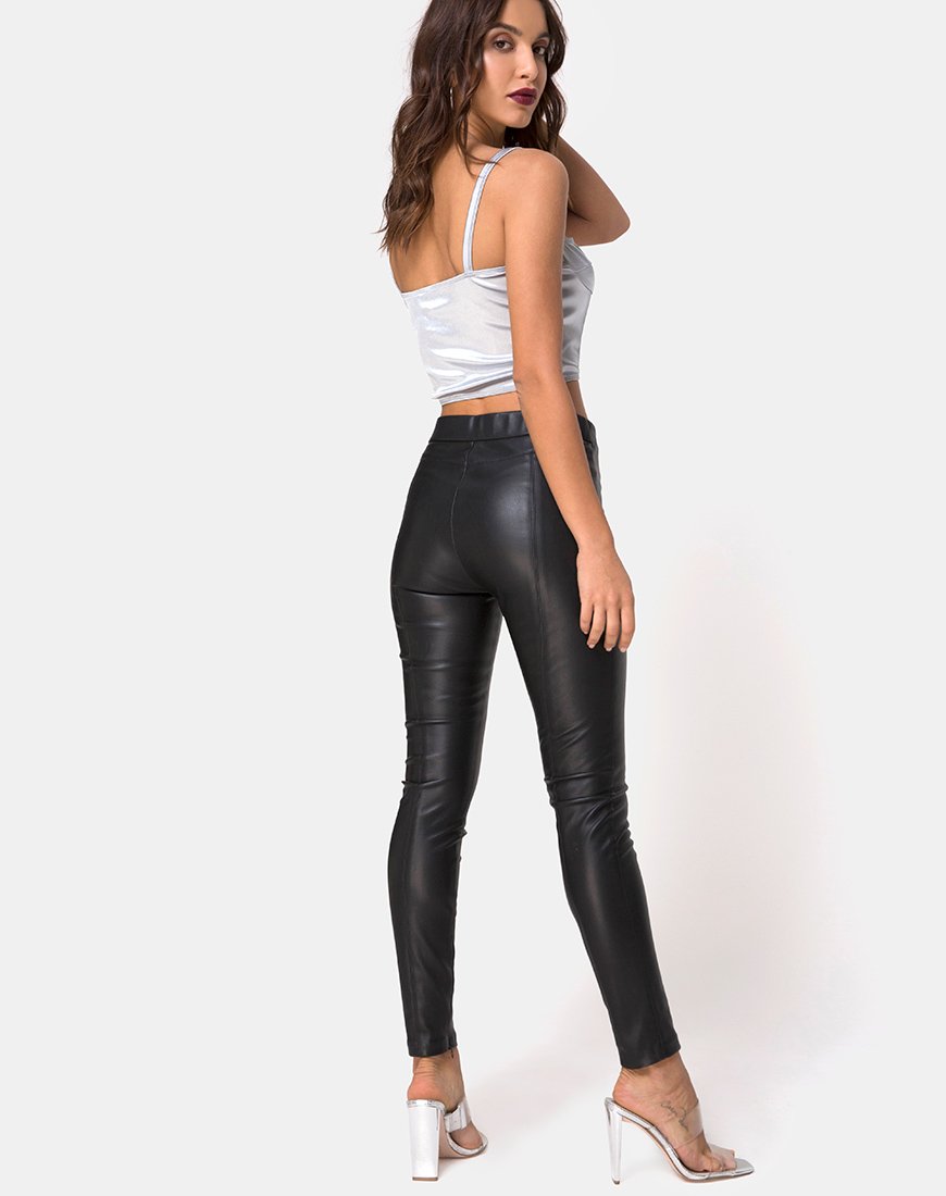 Afbeelding van Kynette Crop in Satin Ice Silver