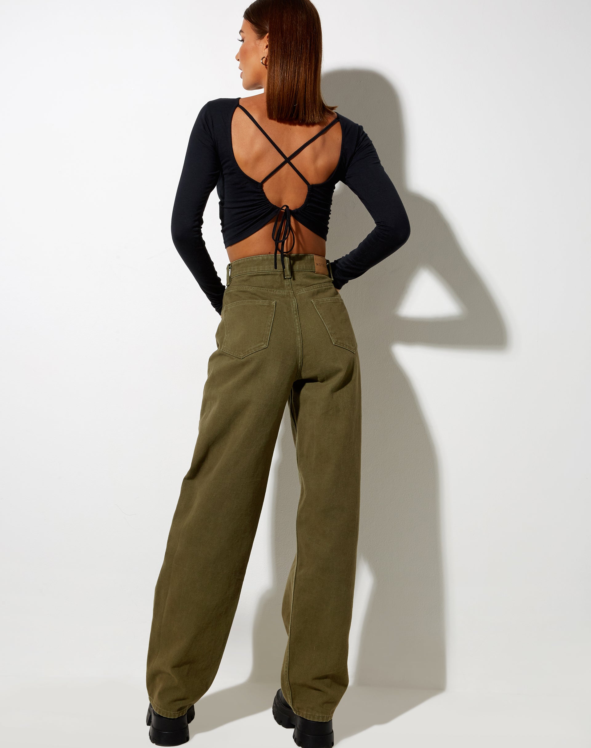 Afbeelding van Lali Crop Top in Zwart