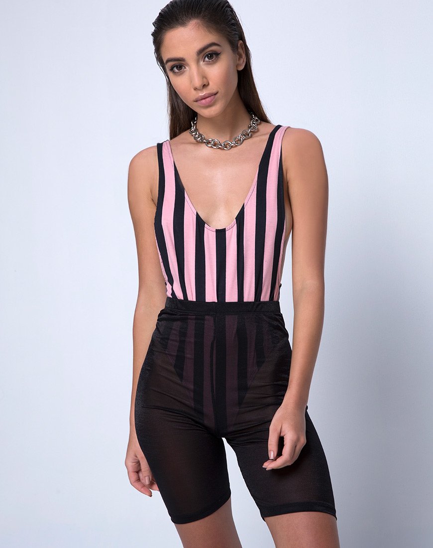 Afbeelding van Lalung Lijfje in Campbell Stripe Rocks