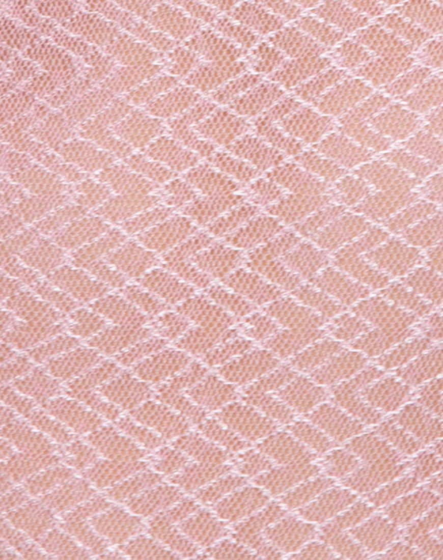 Afbeelding van Lanora Bodice in Lacey Knit Blush
