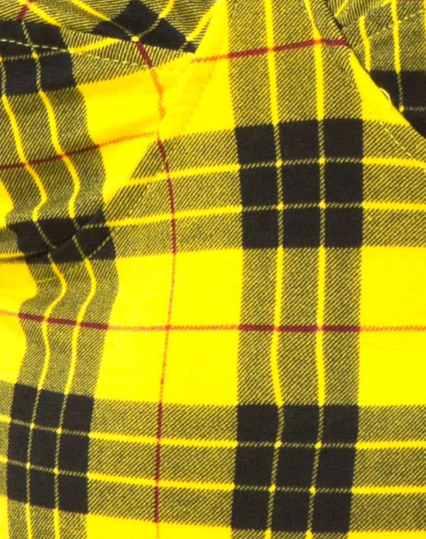Afbeelding van Lantas Body in Winter Plaid Geel