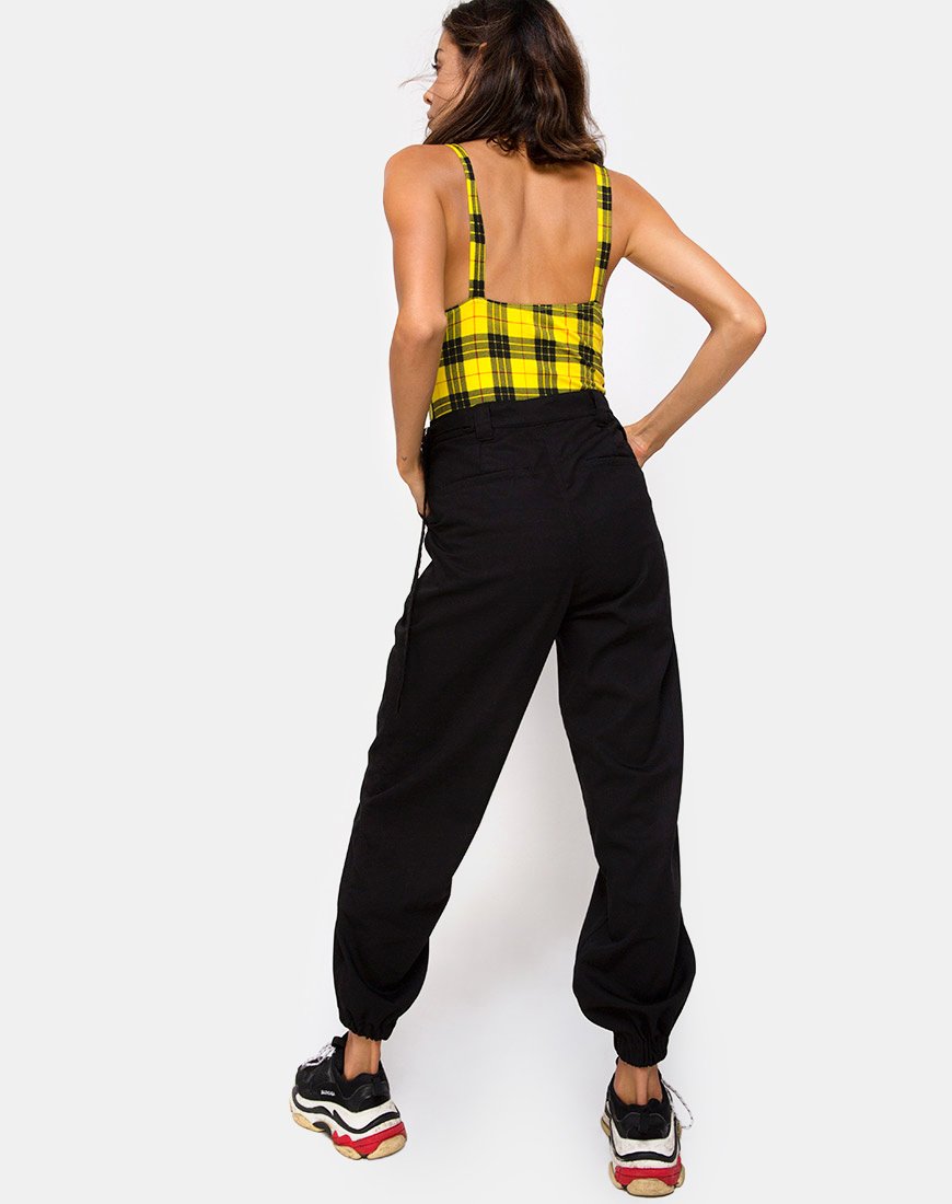 Afbeelding van Lantas Body in Winter Plaid Geel