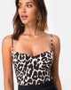 Afbeelding van Lanti lijfje in oversized Jaguar