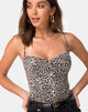 Afbeelding van Lanti Body in Rar Leopard Bruin