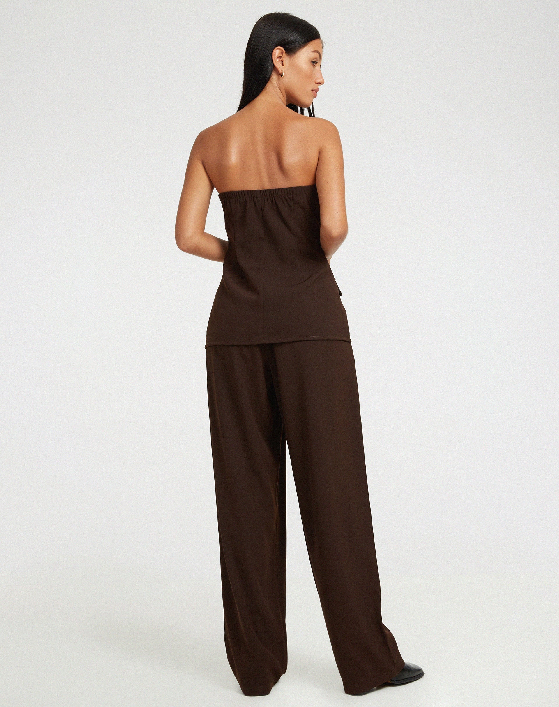 Afbeelding van Lavan Corset Top in Tailoring Cappuccino