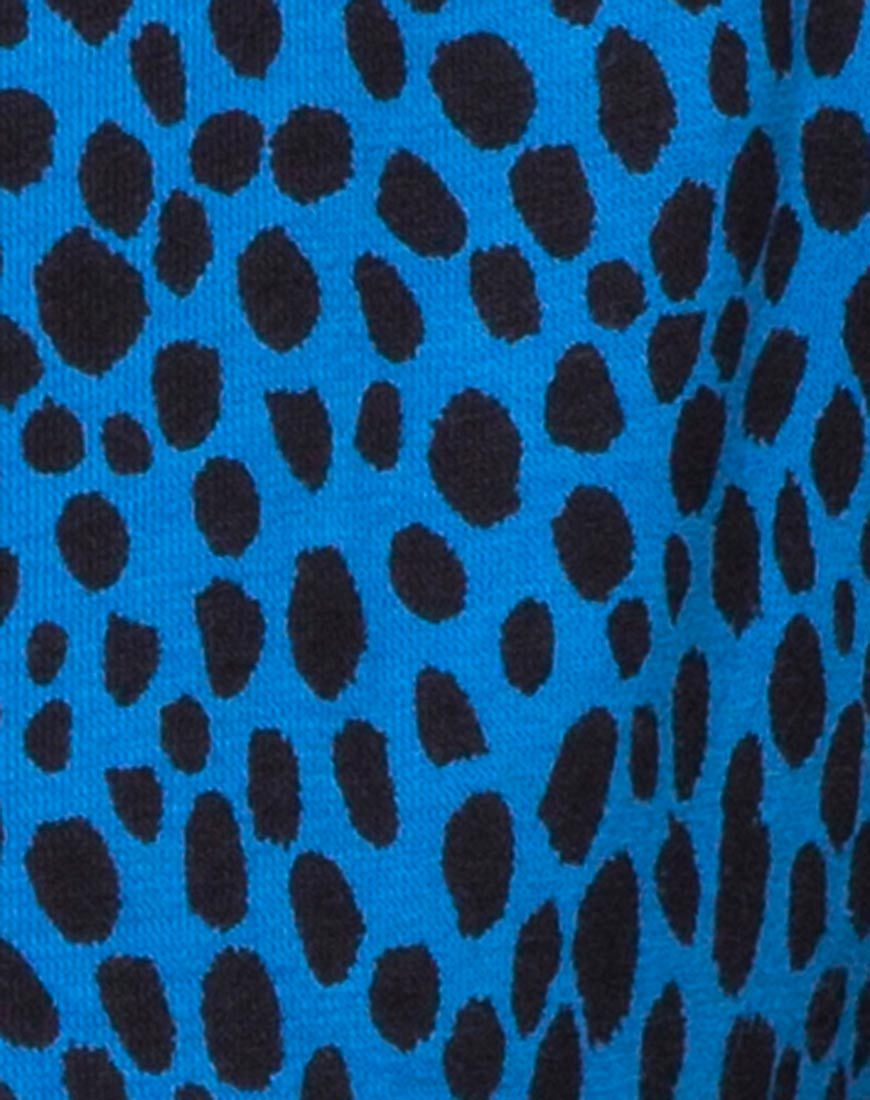 Afbeelding van Lao Bodice in Wild Cat Blue