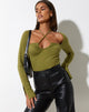 Afbeelding van Lasira Bodice in Khaki