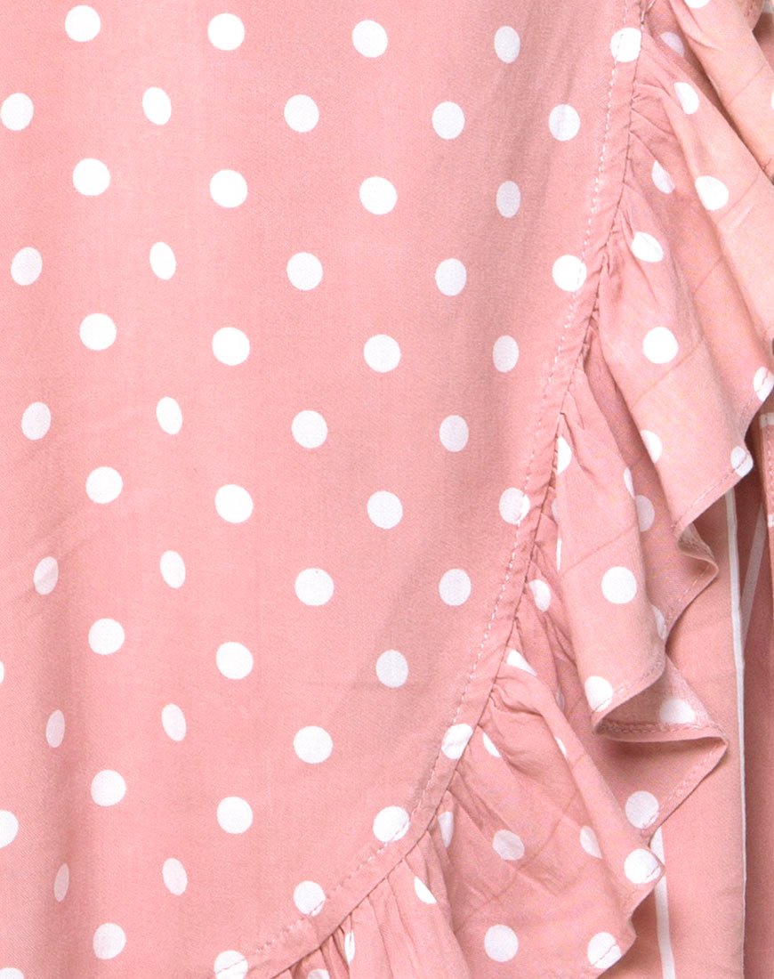 Afbeelding van Lasky Jurk in Streep Roze en Wit