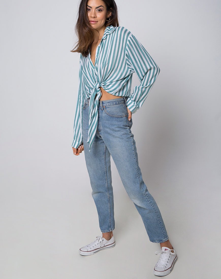 Afbeelding van Lauv Shirt in Mid Stripe