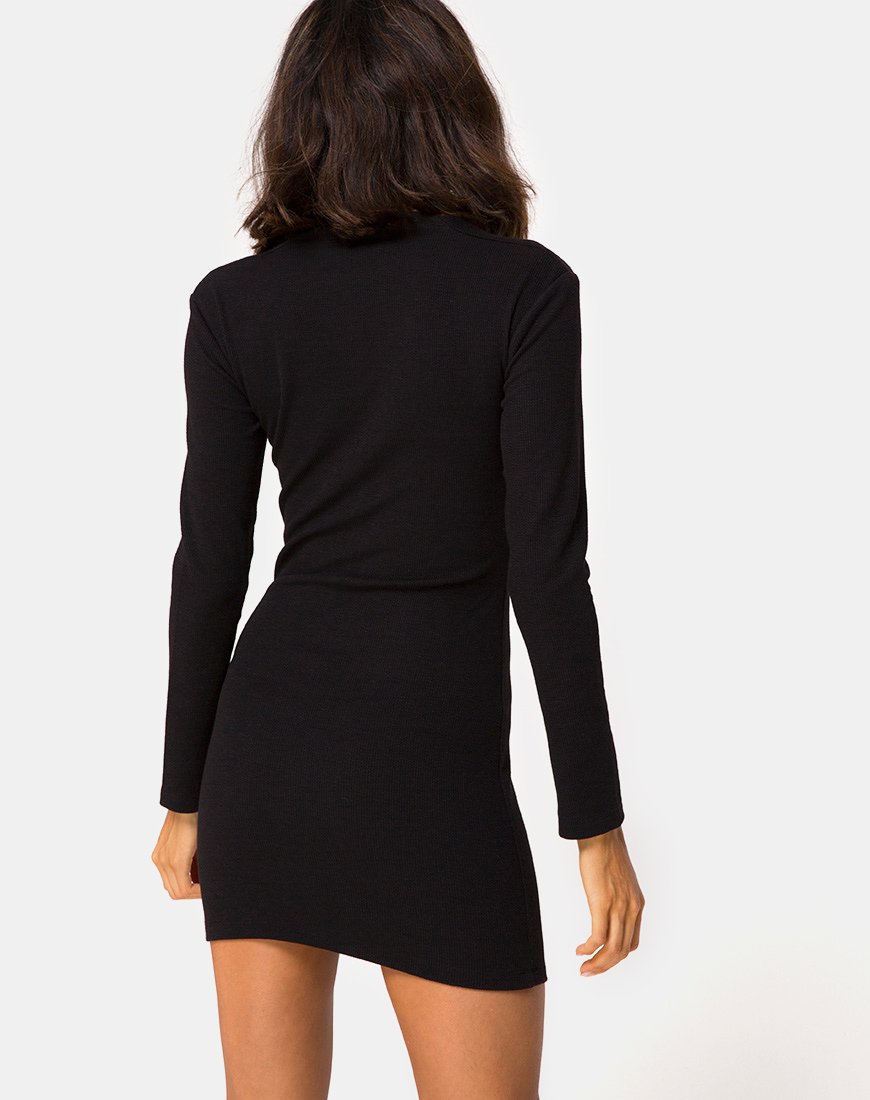 Afbeelding van Leah Mini Dress in Zwart