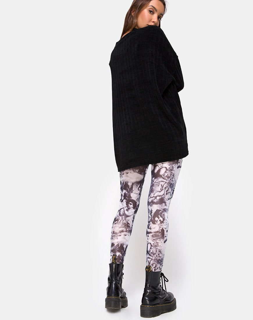 Legging in Cherubijn Mesh