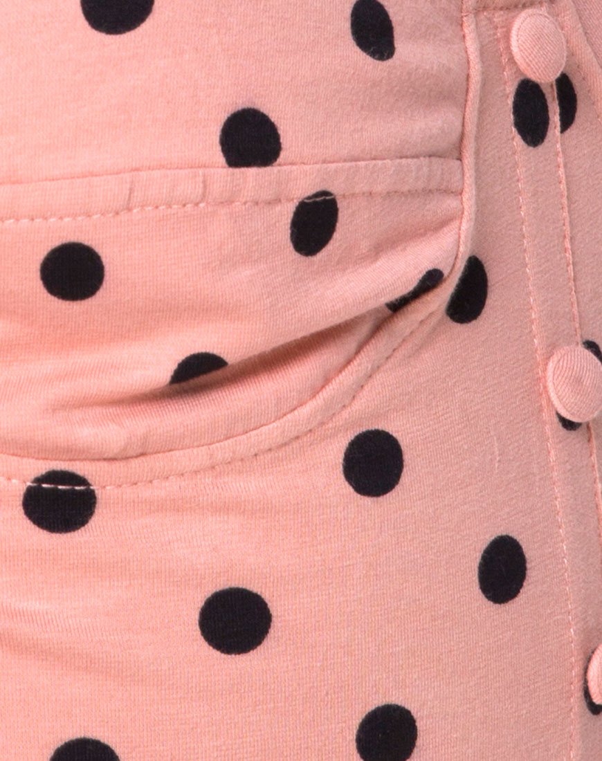 Afbeelding van Leva Bodice in New Polka Nude Zwart