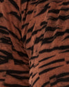 Abstracte tijger bruin