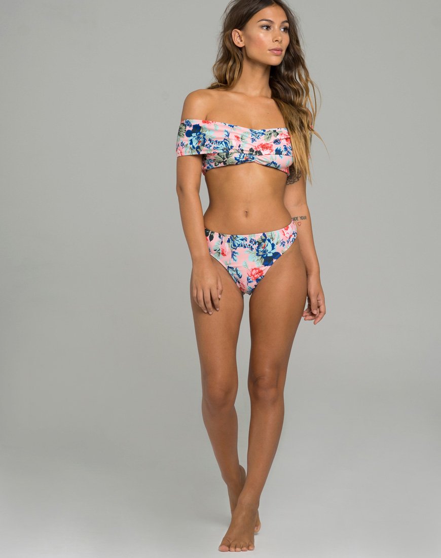 Lila Bikinibroekje in Rossa Print