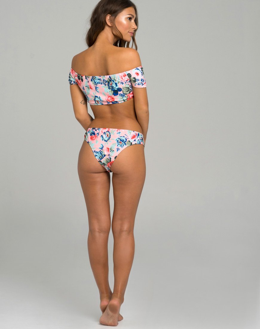 Afbeelding van Lila Bikinitop in Rossa Print
