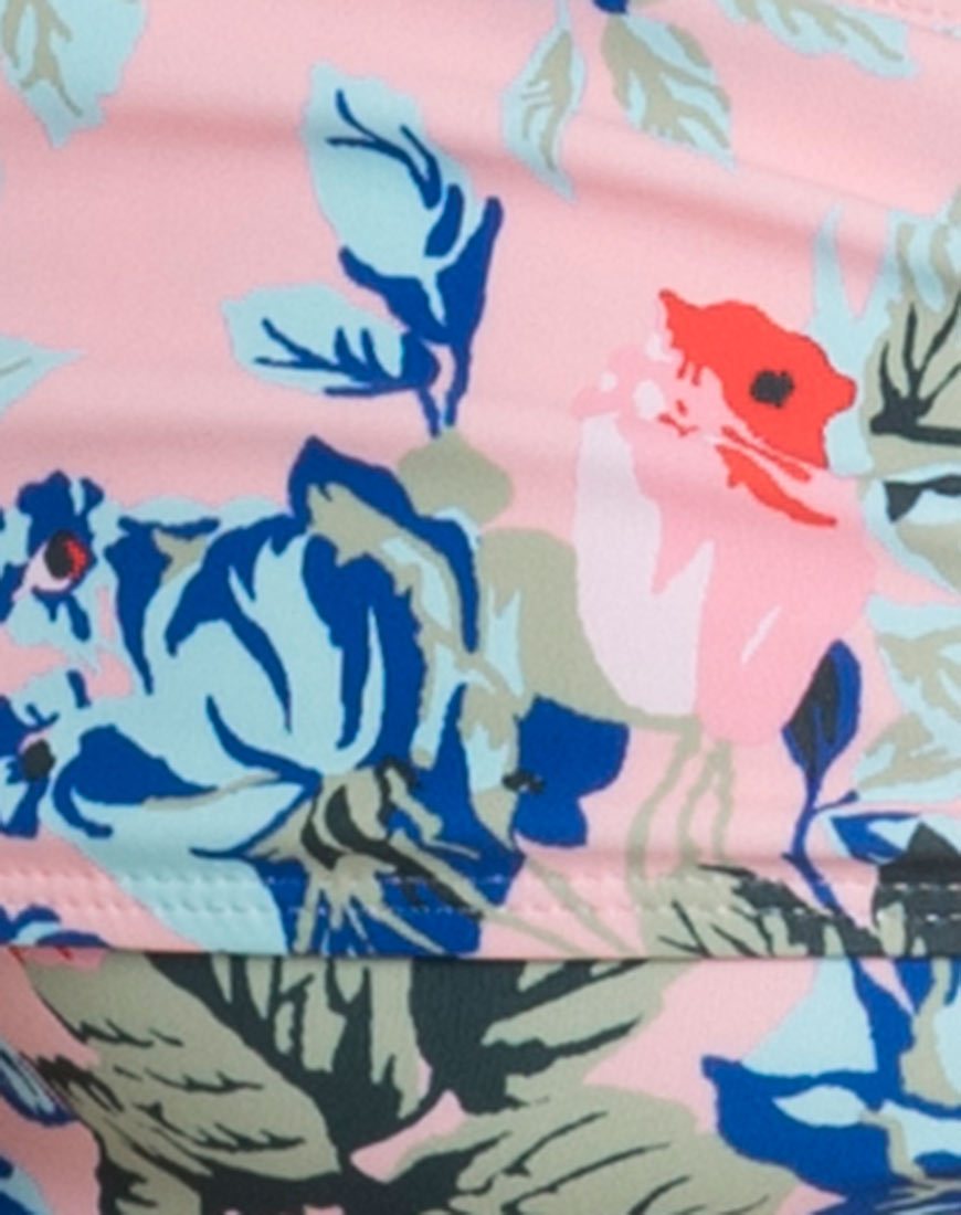 Afbeelding van Lila Bikinitop in Rossa Print