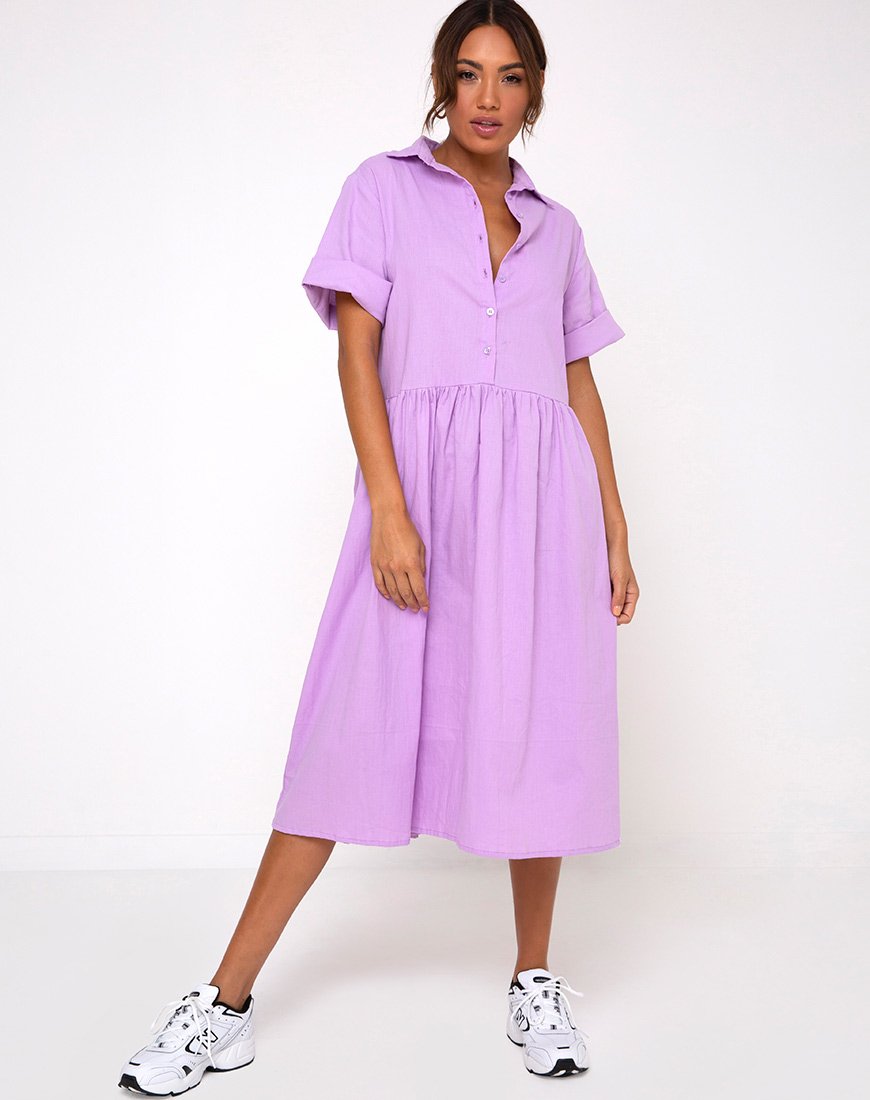 Lista Midi Dress in Lila