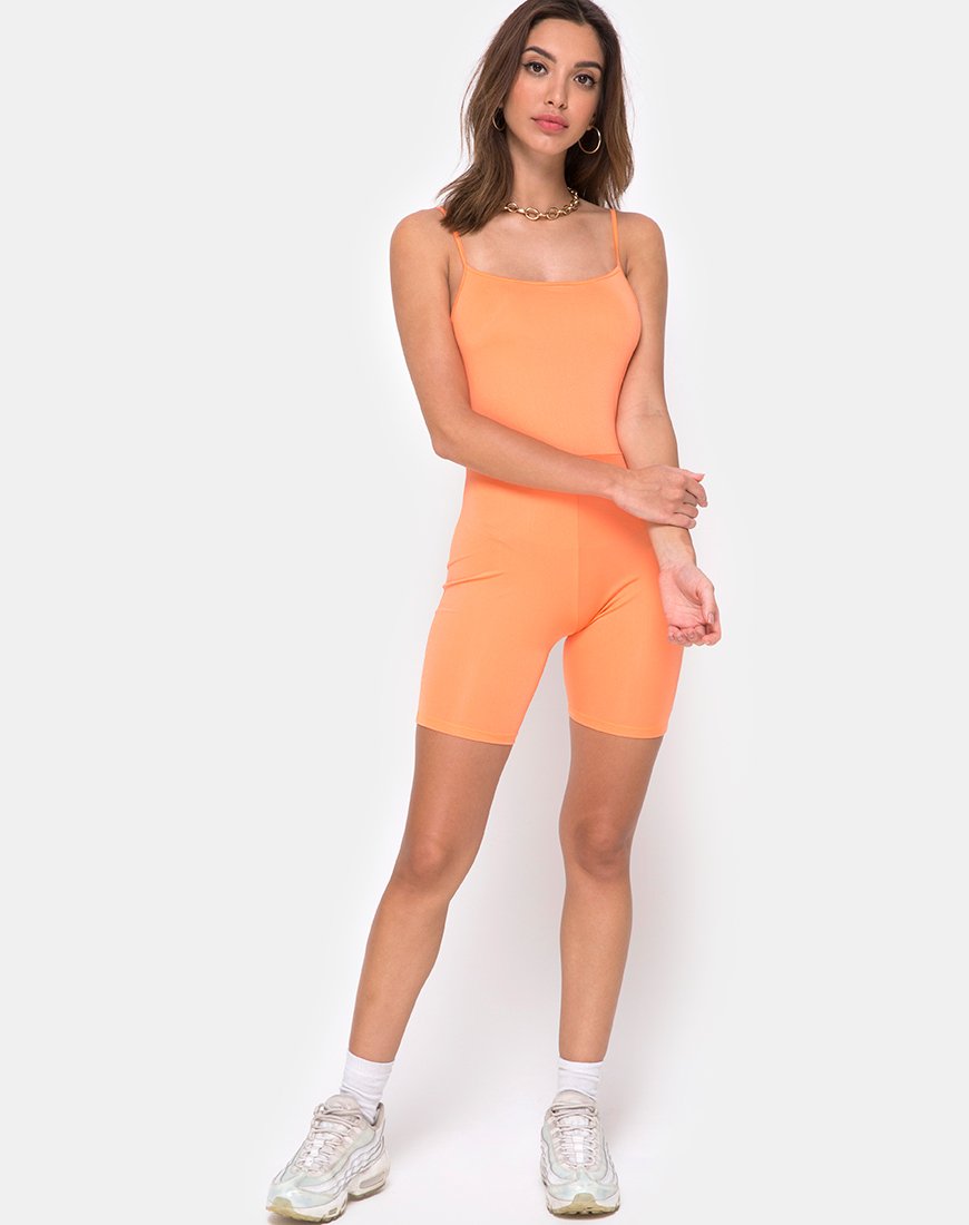 Afbeelding van Lita Unitard in Fluor Oranje