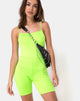 Afbeelding van Lita Unitard in Fluogroen