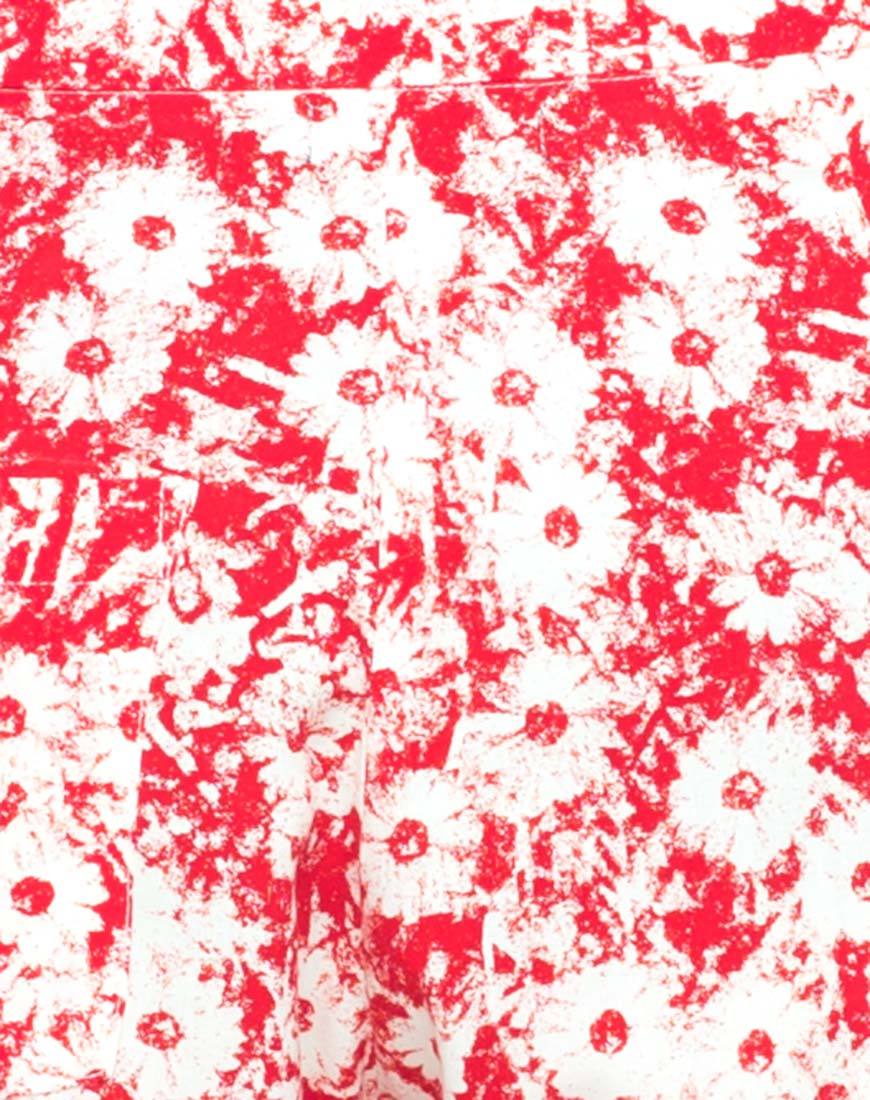 Afbeelding van Motel Logan broek met pijpen in Xerox Daisy rood