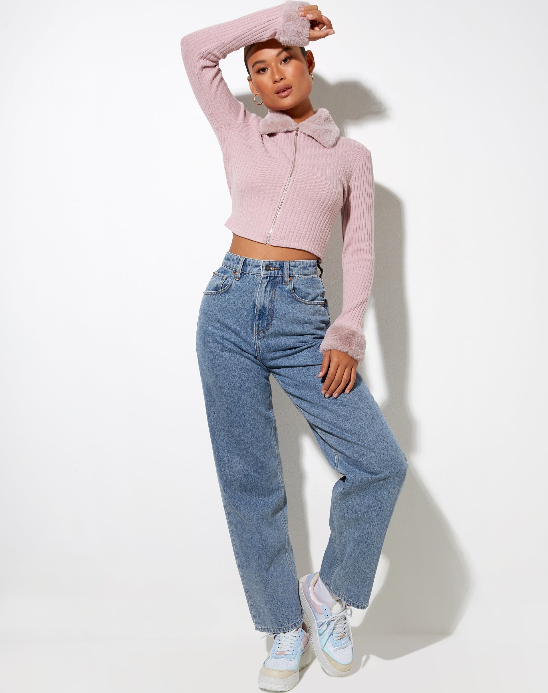 Afbeelding van Loria Cardi in Dusky Pink
