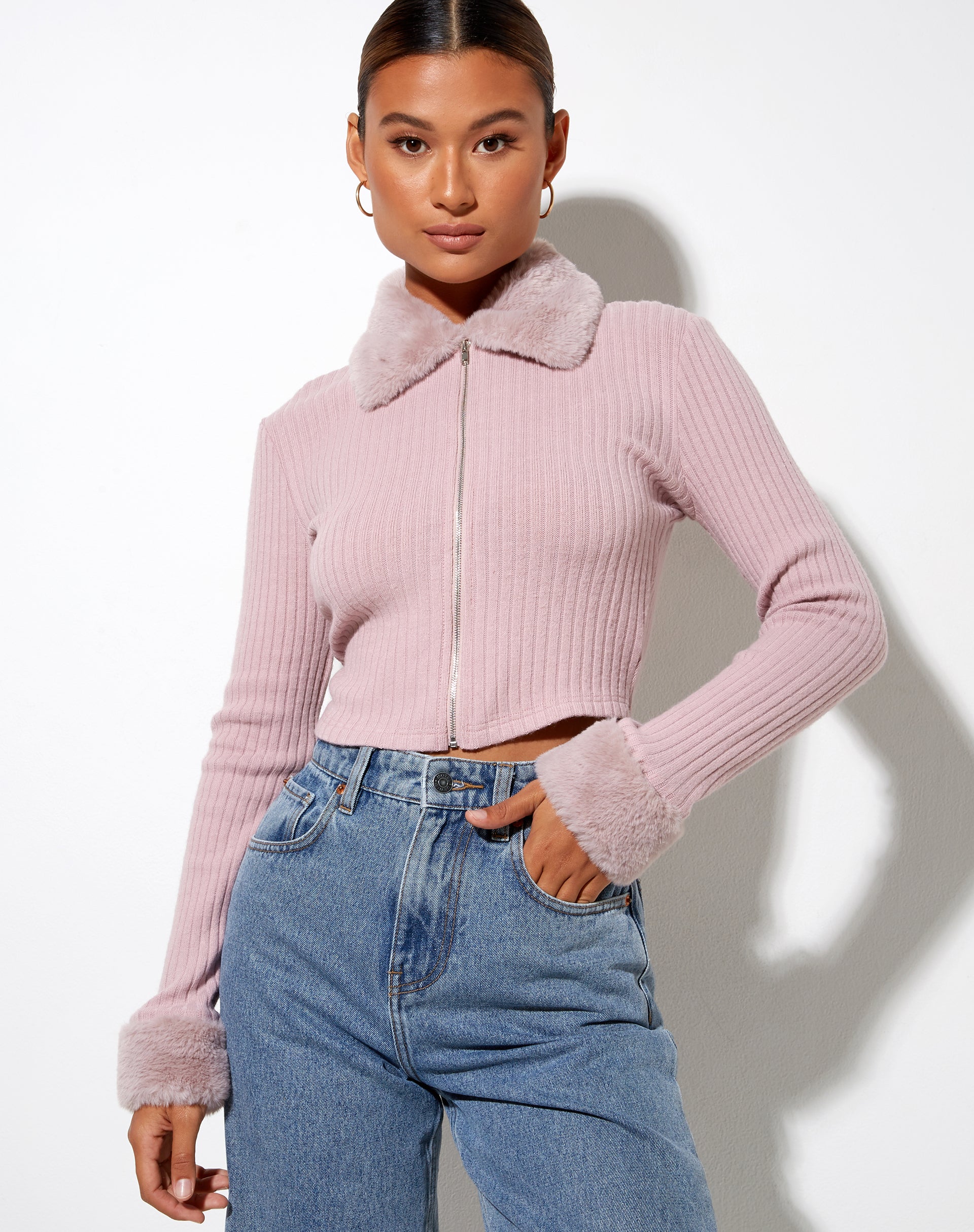 Afbeelding van Loria Cardi in Dusky Pink