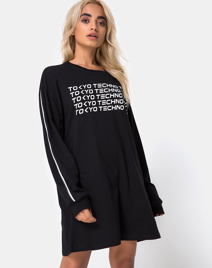Afbeelding van Loutries sweatshirt in Tokyo Techno