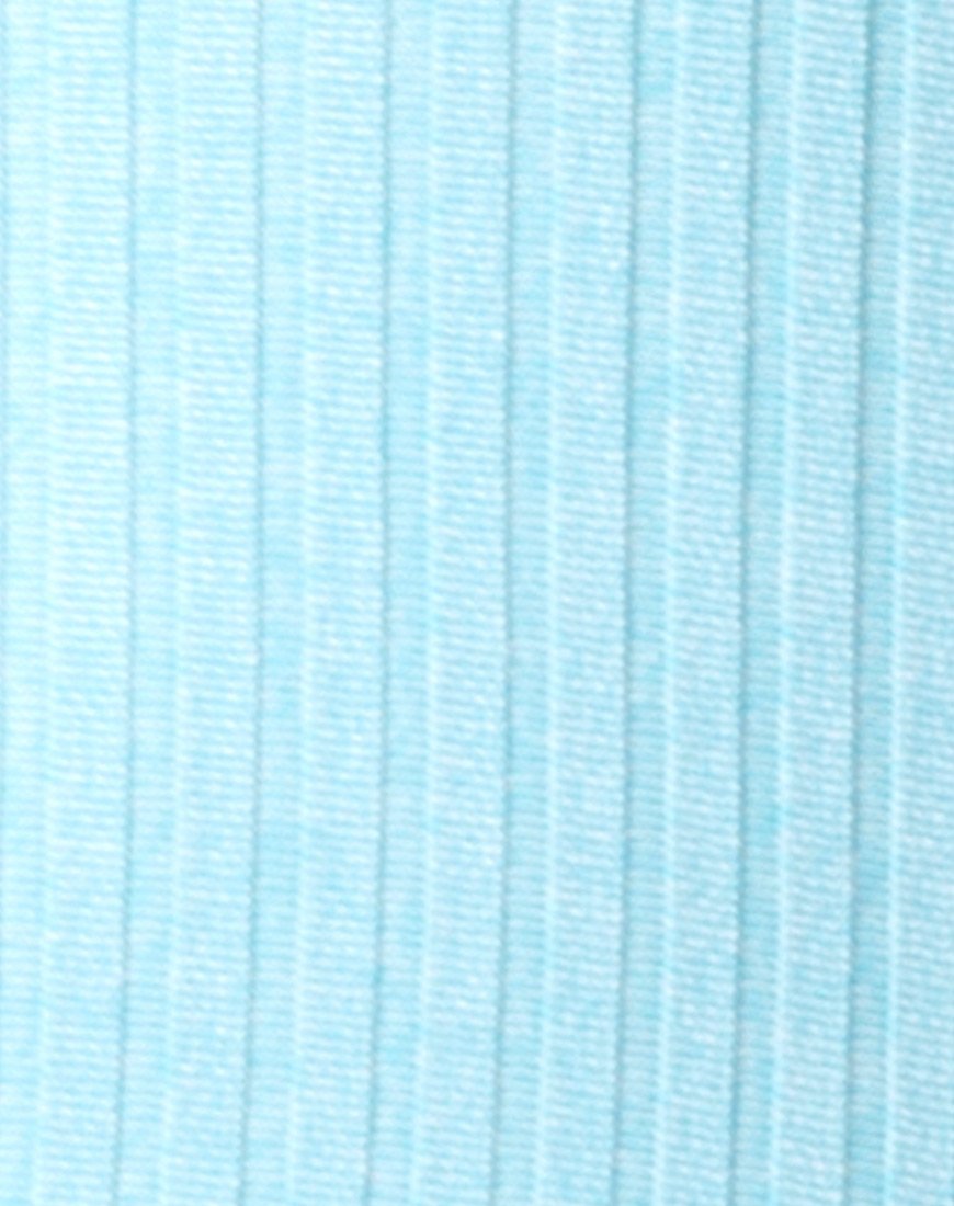 Afbeelding van Lucia Bodice in geribd poederblauw