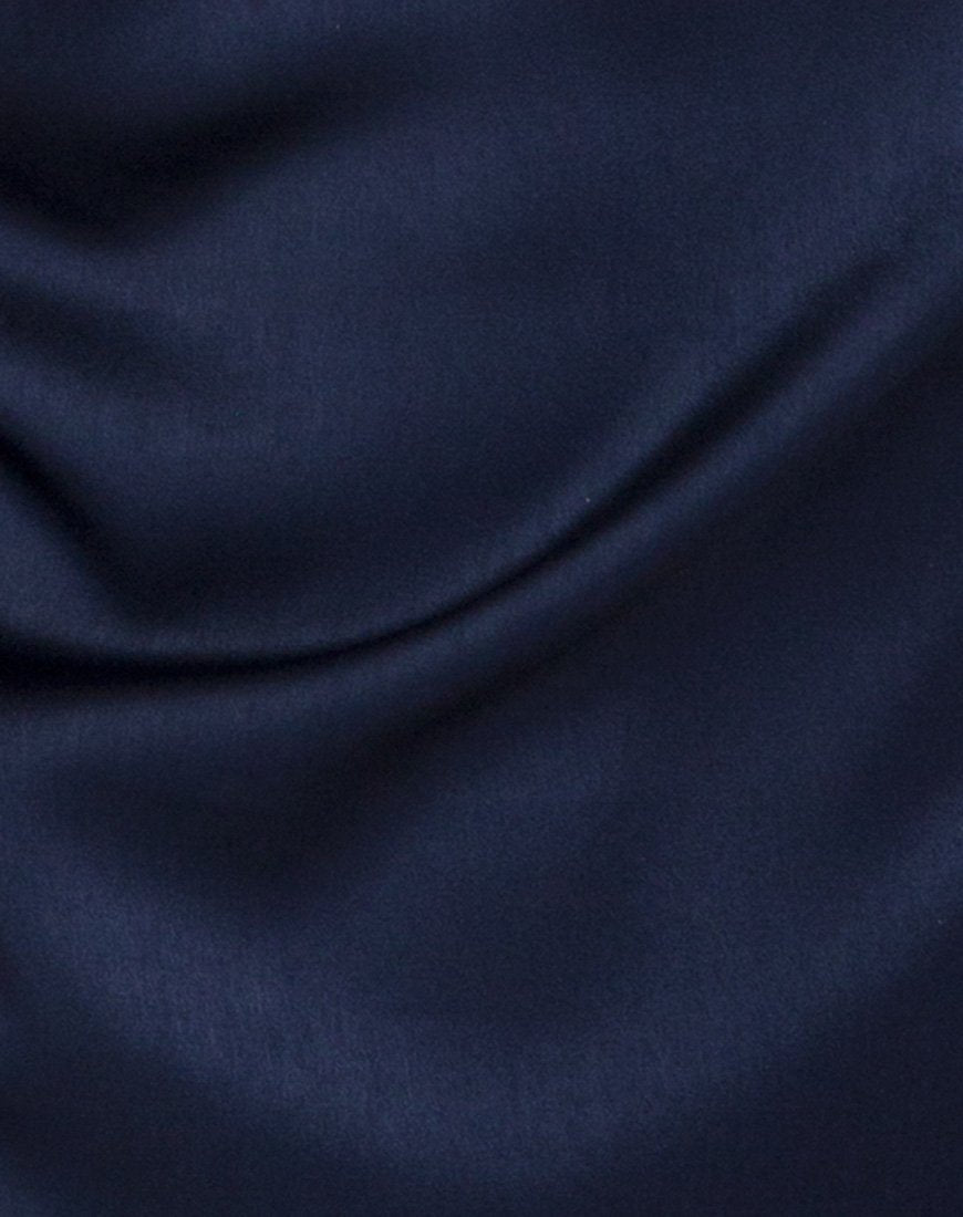Afbeelding van Lucille Slip Dress in Navy