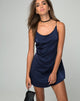 Afbeelding van Lucille Slip Dress in Navy