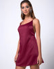 Afbeelding van Lucille Slip Dress in Bourgondië