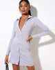 Afbeelding van Luiza Mini Dress in Rib Lunar Rock
