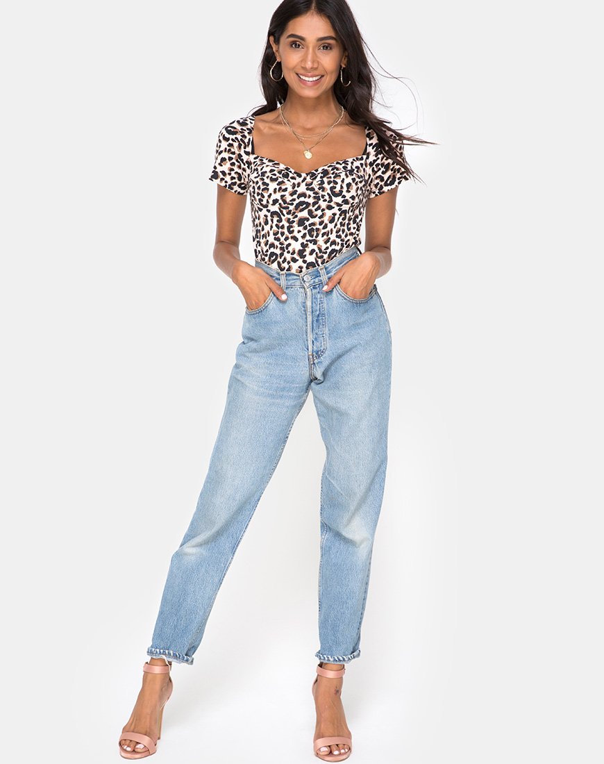 Afbeelding van Ryon Bodice in Pink Panther