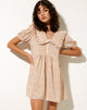 Afbeelding van Madsen Skater Dress in 70s Prairie Girl Floral