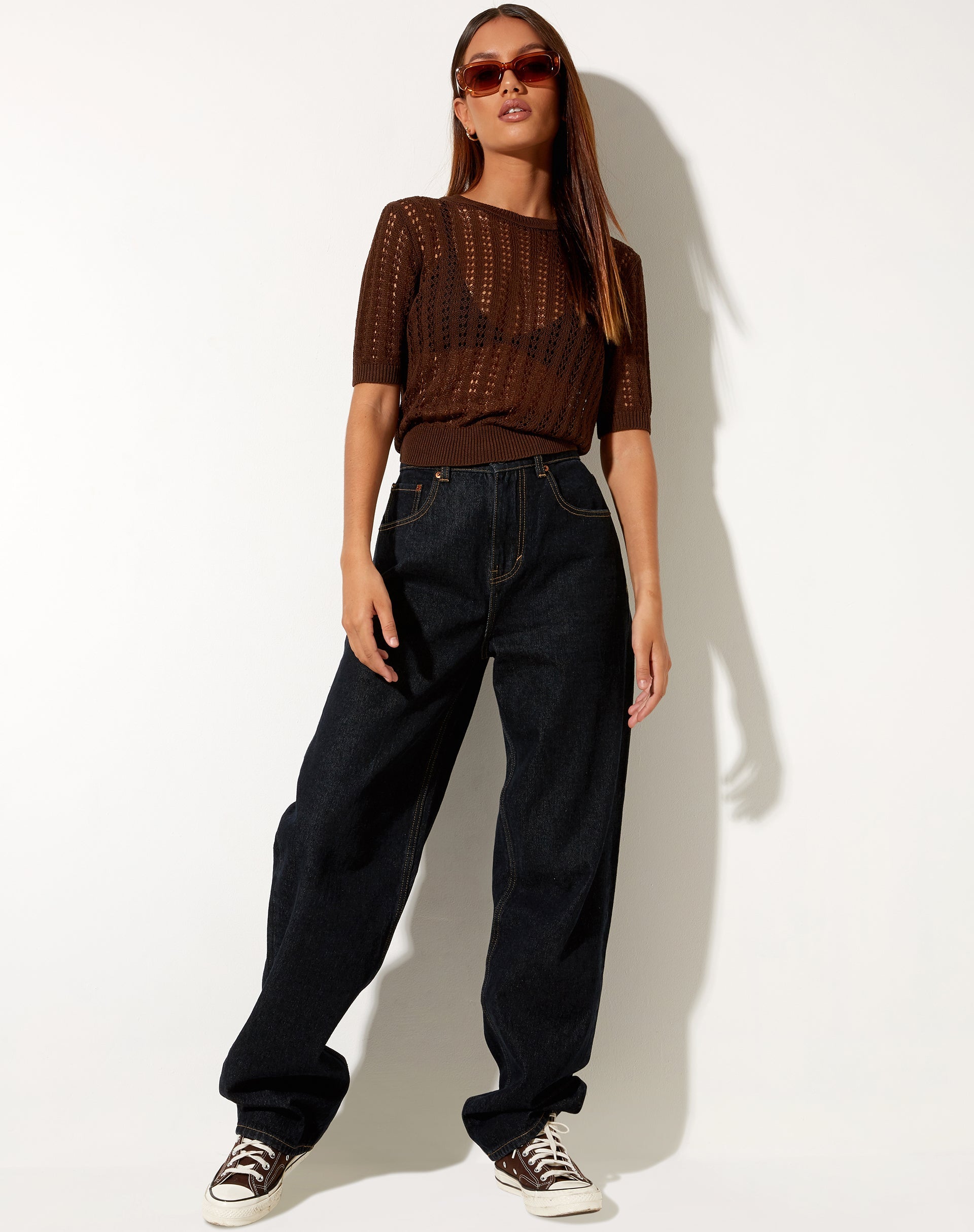 Afbeelding van Mae Jumper in Bittere Chocolade