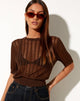 Afbeelding van Mae Jumper in Bittere Chocolade