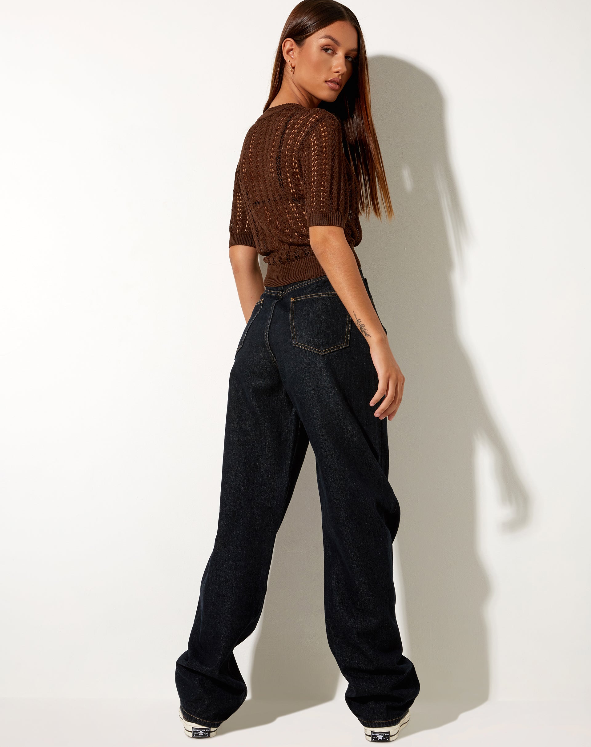 Afbeelding van Mae Jumper in Bittere Chocolade
