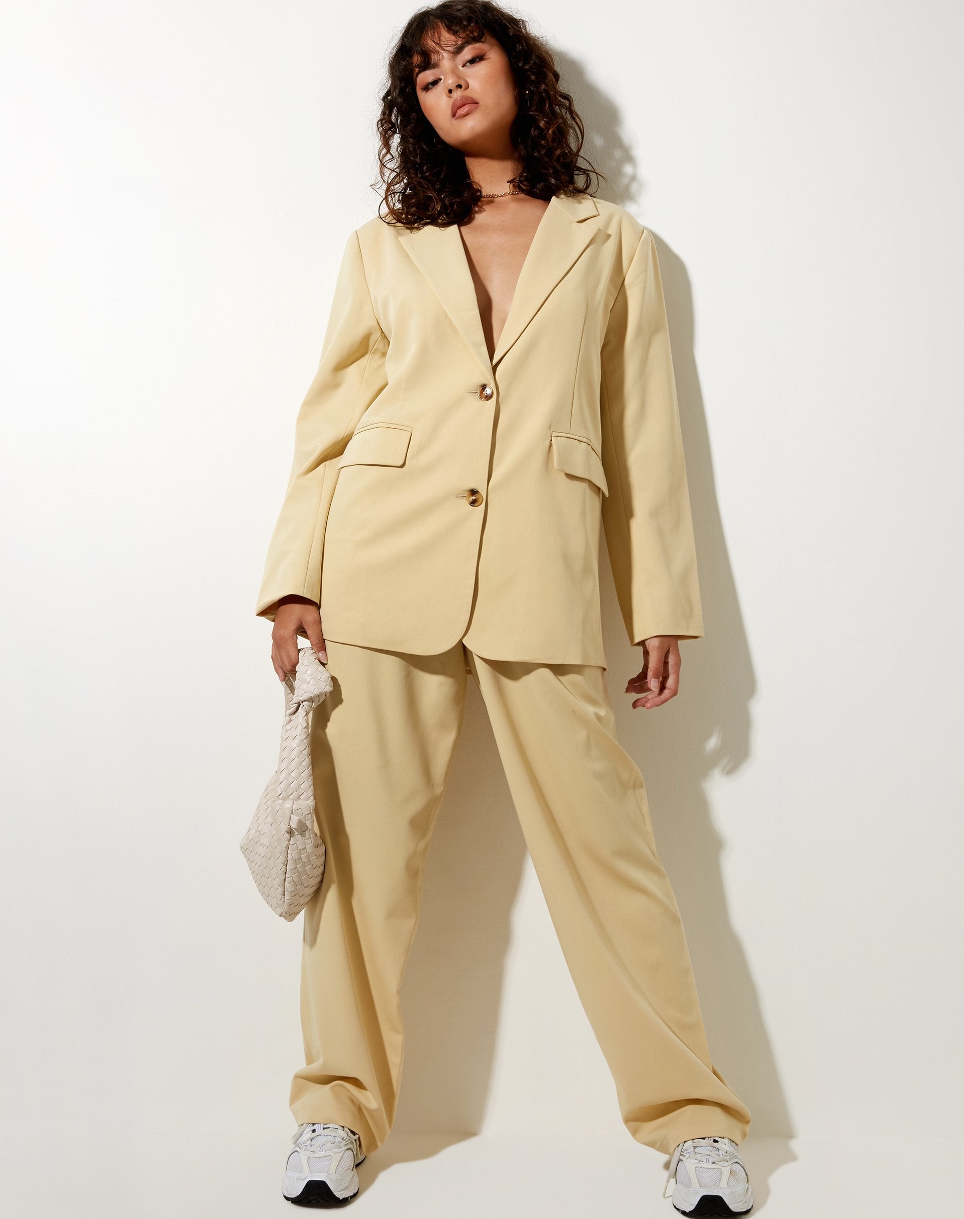 Afbeelding van Maiwa Blazer in Botercrème