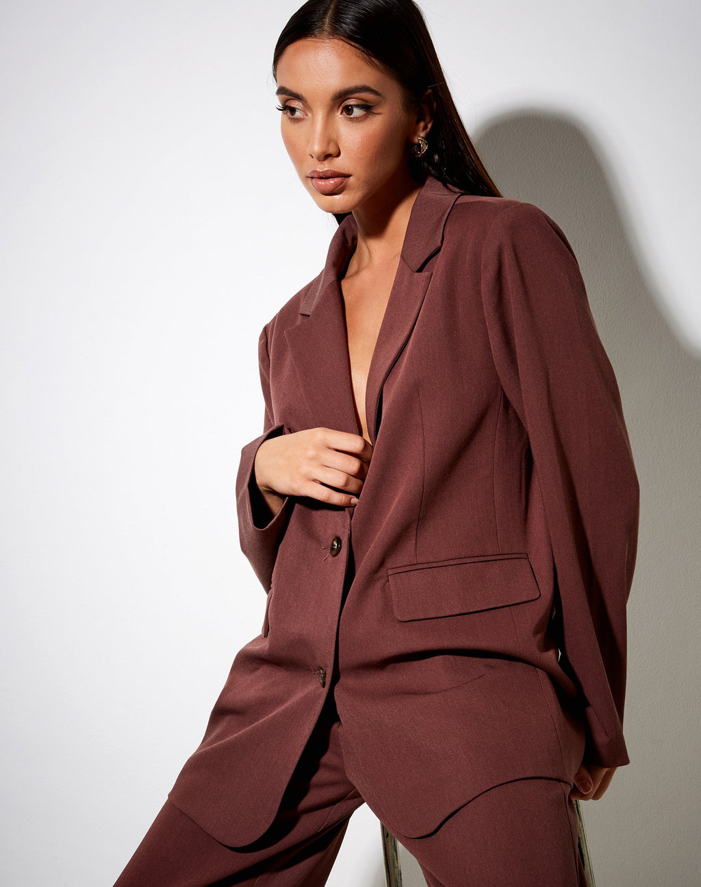 Maiwa Blazer in Cacao