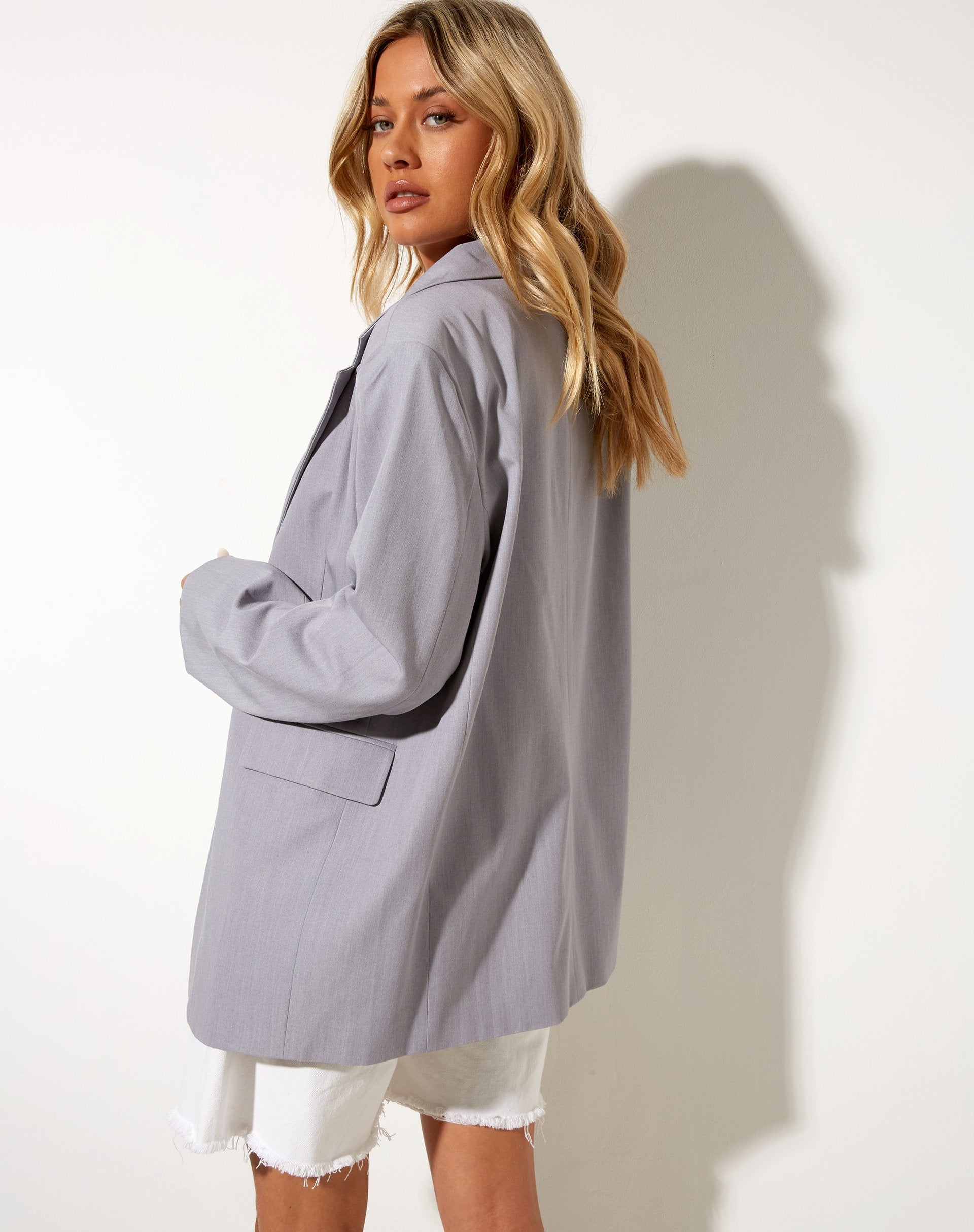 Afbeelding van Maiwa Blazer in Zilvergrijs