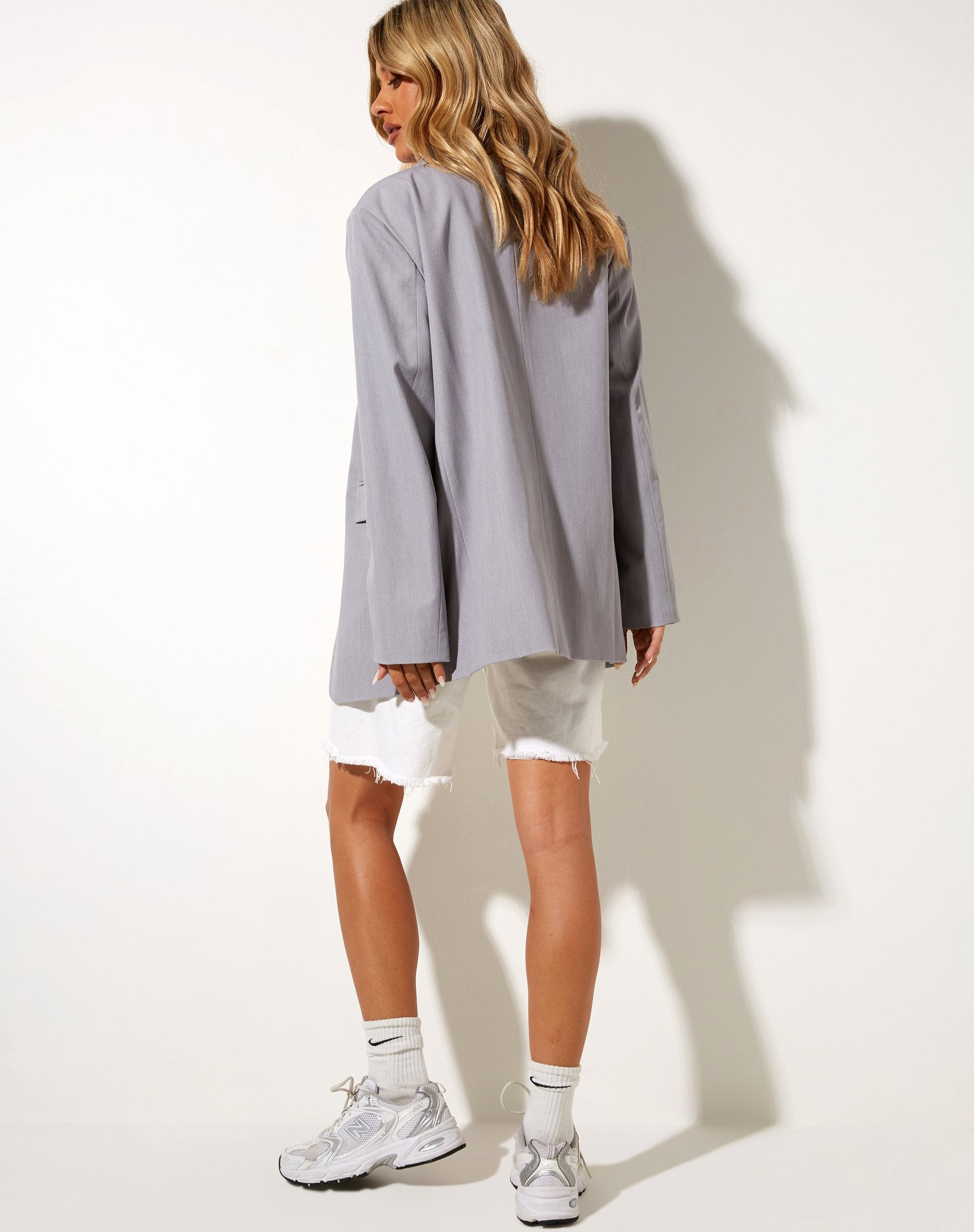 Afbeelding van Maiwa Blazer in Zilvergrijs