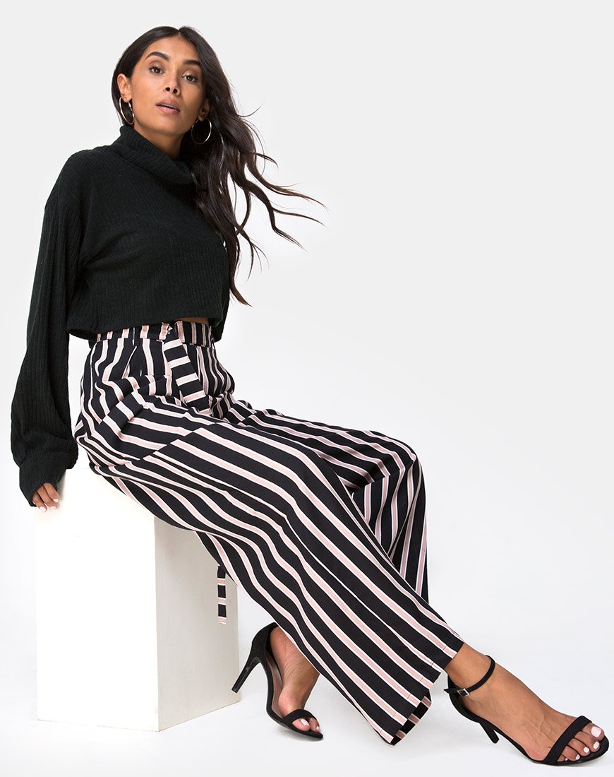 Afbeelding van Majustie broek in Formal Stripe