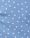 Rok Polka Blauw